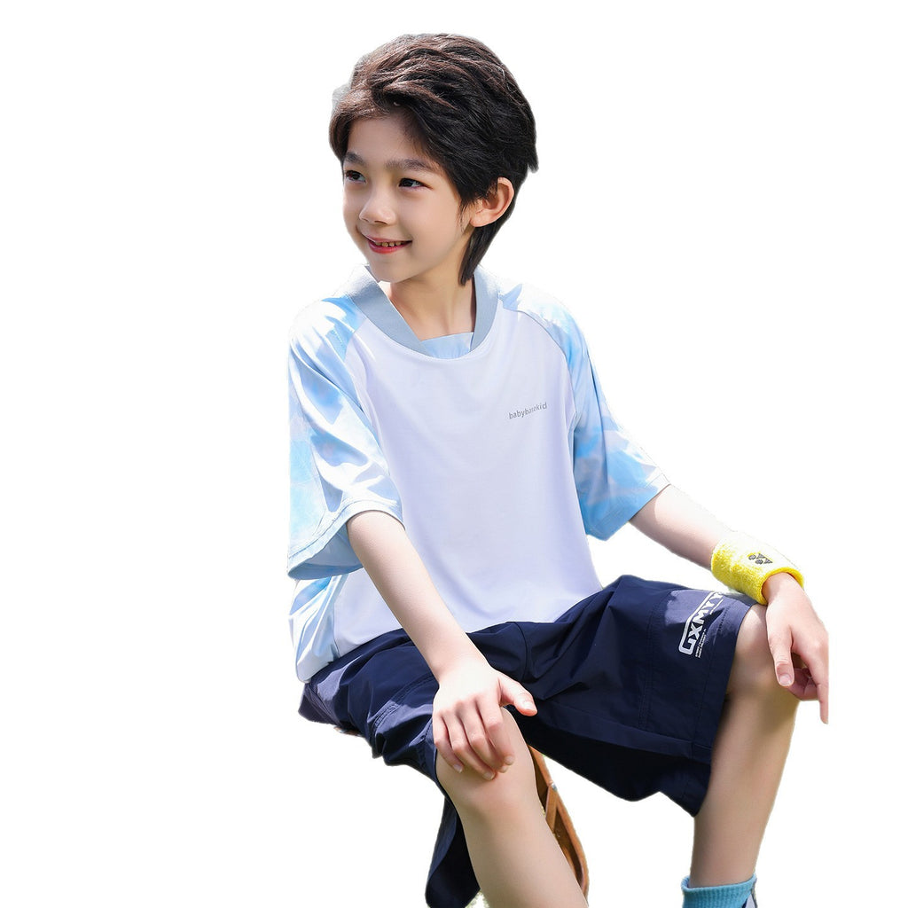 UPF50+ Cooling Athletic Short Sleeve for Older Boys