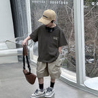 Children's Weight Print Boys Short Sleeve T-Shirt