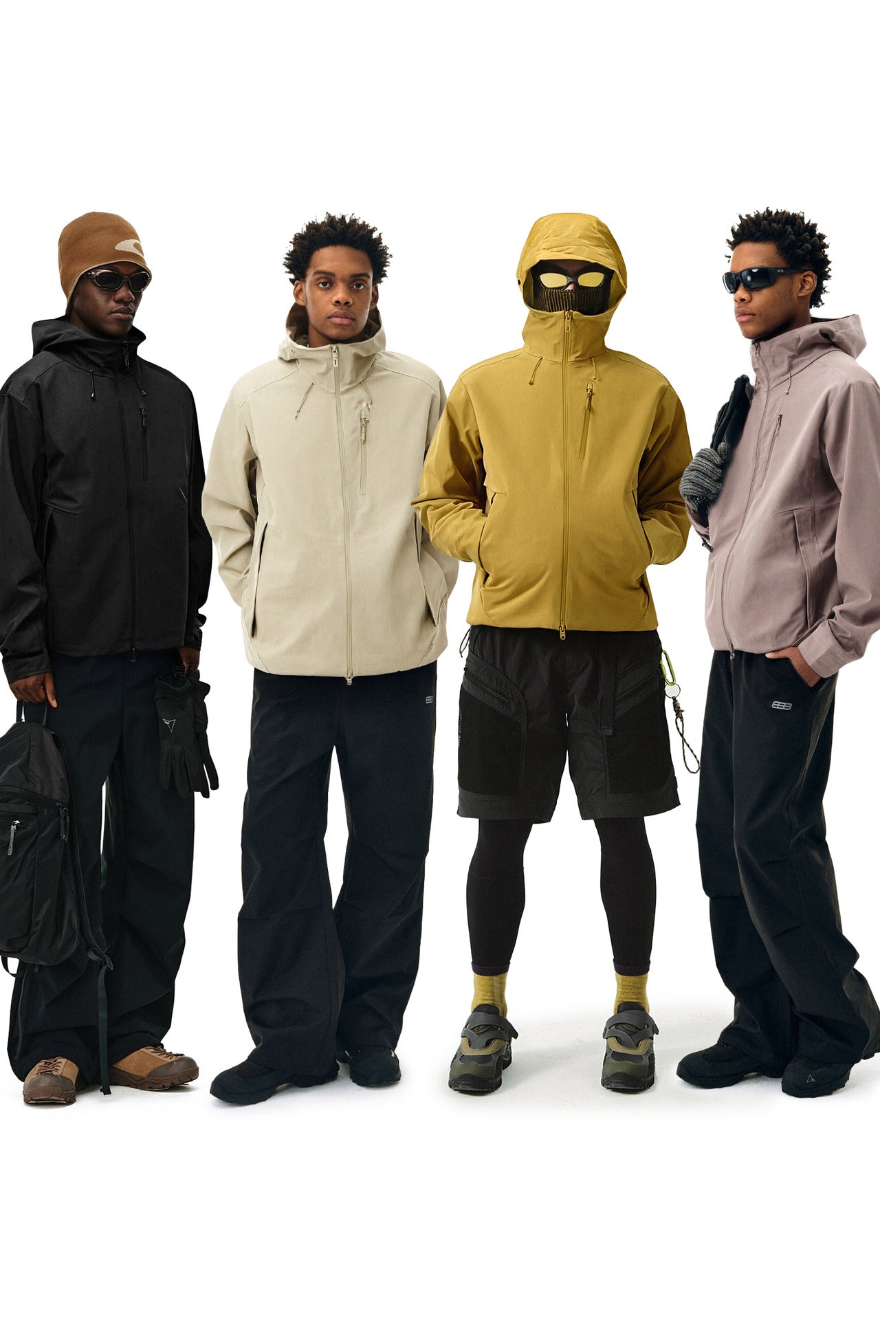 Seamless Softshell Jacket, Windproof Waterproof Urban Outdoor Spring Outerwear