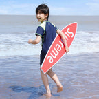 Summer Boys One Piece Swimsuit Chlorine Resistant Anti-UV 7A Antibacterial Swim Suit