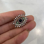 Evil Eye Brooch for Suits and Accessories