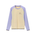 Women's sports print T-shirt, contrasting color rock climbing bouldering