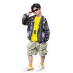 Boys' Lightweight Colorful Hooded Sun-Protection Jacket