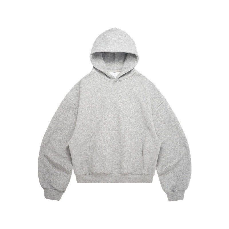 Fleece-lined hoodie, eggshell fleece sweatshirt