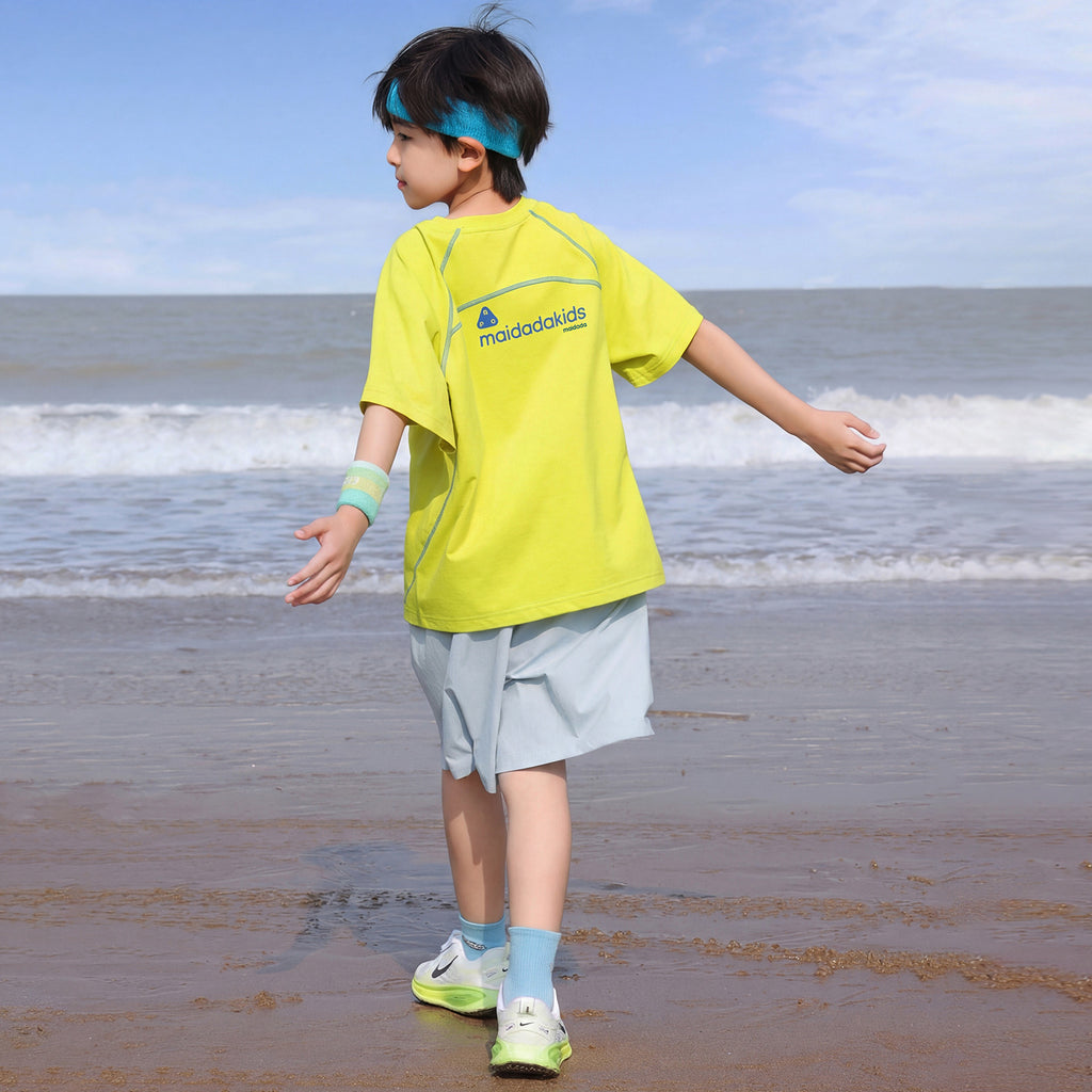 Boys UPF50+ Cool Quick Dry 2Pcs Summer Set