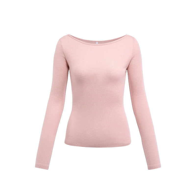 Women's Lensing Tencel™ Wool boat collar top