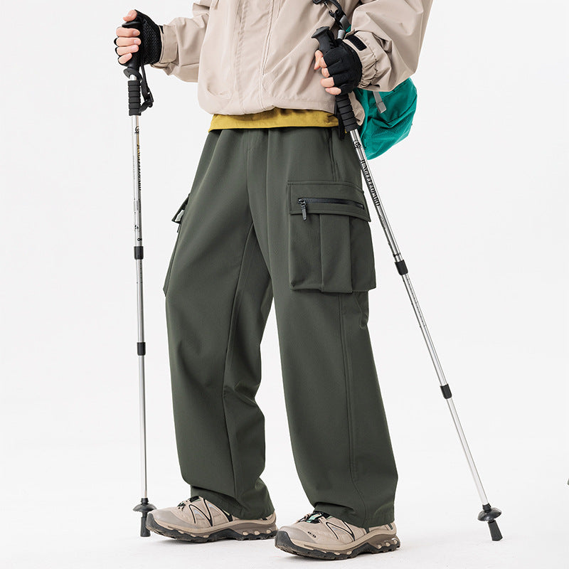 Tooling Casual Pants Men's Outdoor Mountaineering Winter Waterproof Windproof Pants