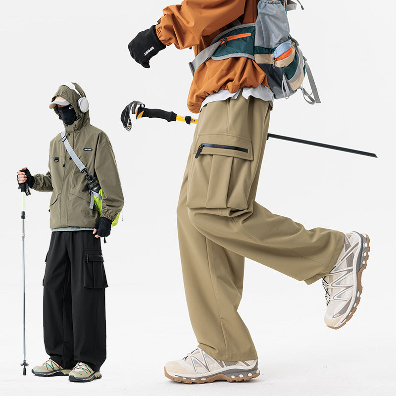 Tooling Casual Pants Men's Outdoor Mountaineering Winter Waterproof Windproof Pants