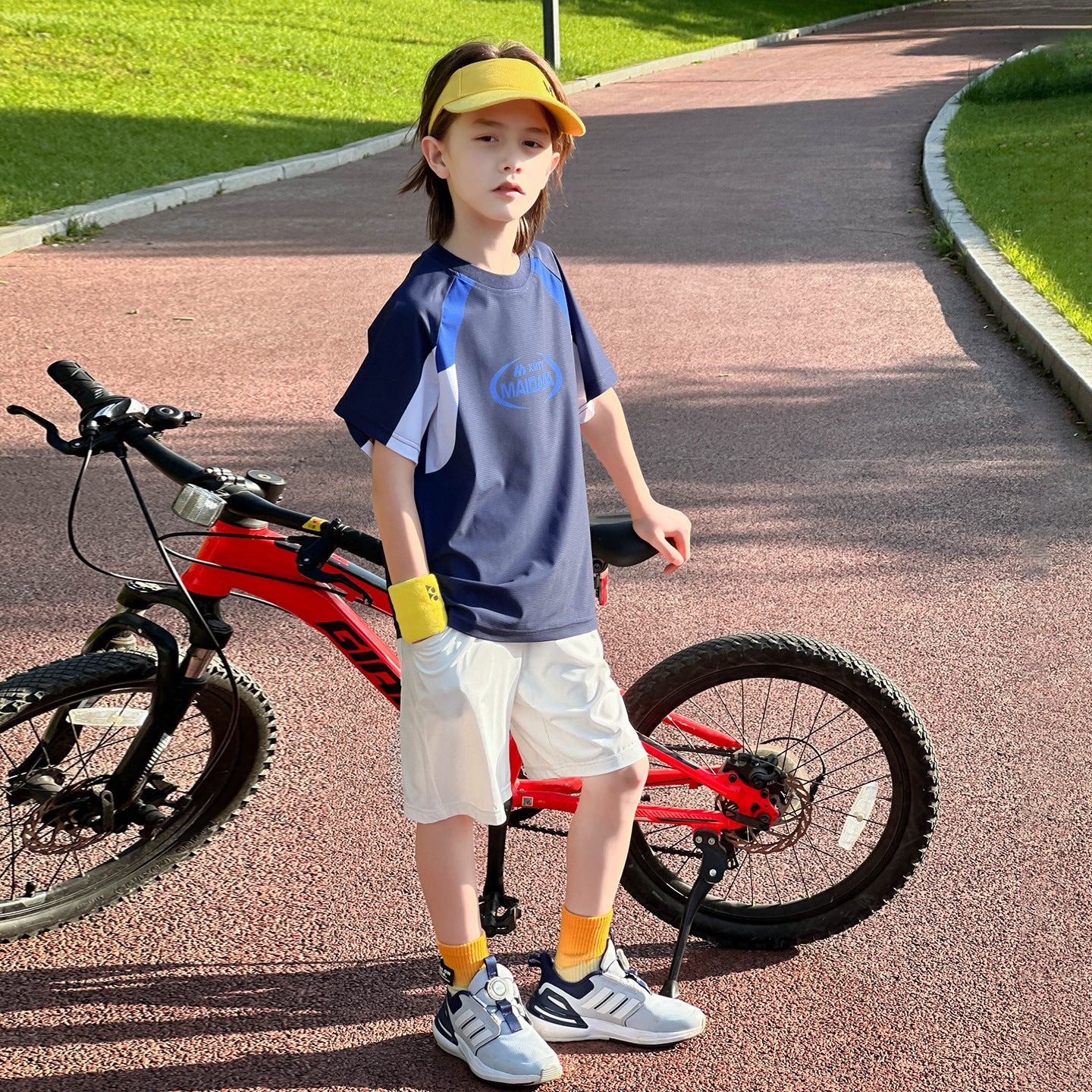 Quick Dry Cooling Kids Cycling Sports Outfit