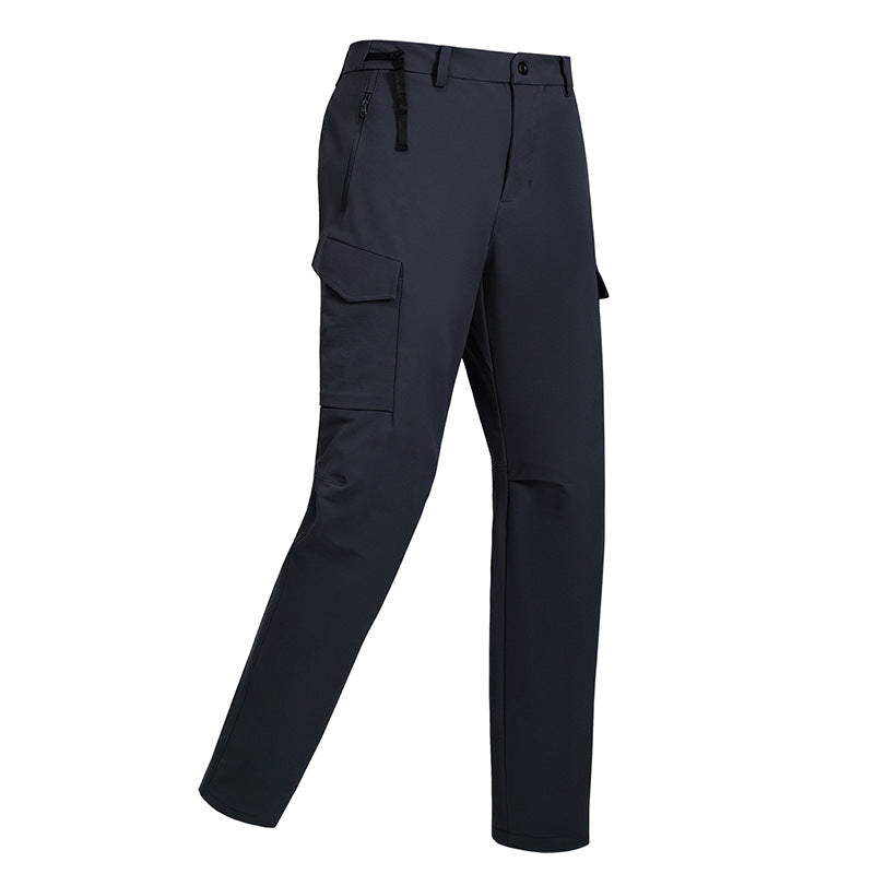 Men & Women Fluorine-Free Softshell Pants, Water Repellent Tactical Hiking Pants