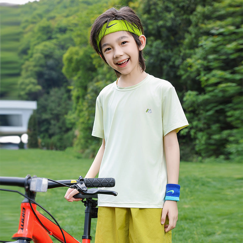 Boys UPF50+ Quick Dry Cool Touch Sports T-Shirt