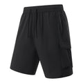 Lightweight Quick Dry Cool Feel 5 Inch Cargo Shorts for Men Outdoor Breathable Casual Shorts
