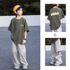 Boys' Detachable Quick-Drying Cargo Pants & Short-Sleeve Set
