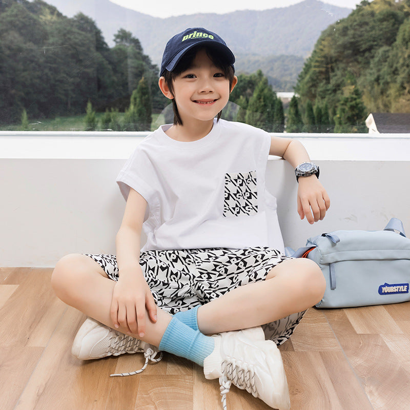 Boys 2PCS Sleeveless Tank Top Set