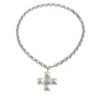 Nature Cast Metalworks Cross Pendant Necklace
