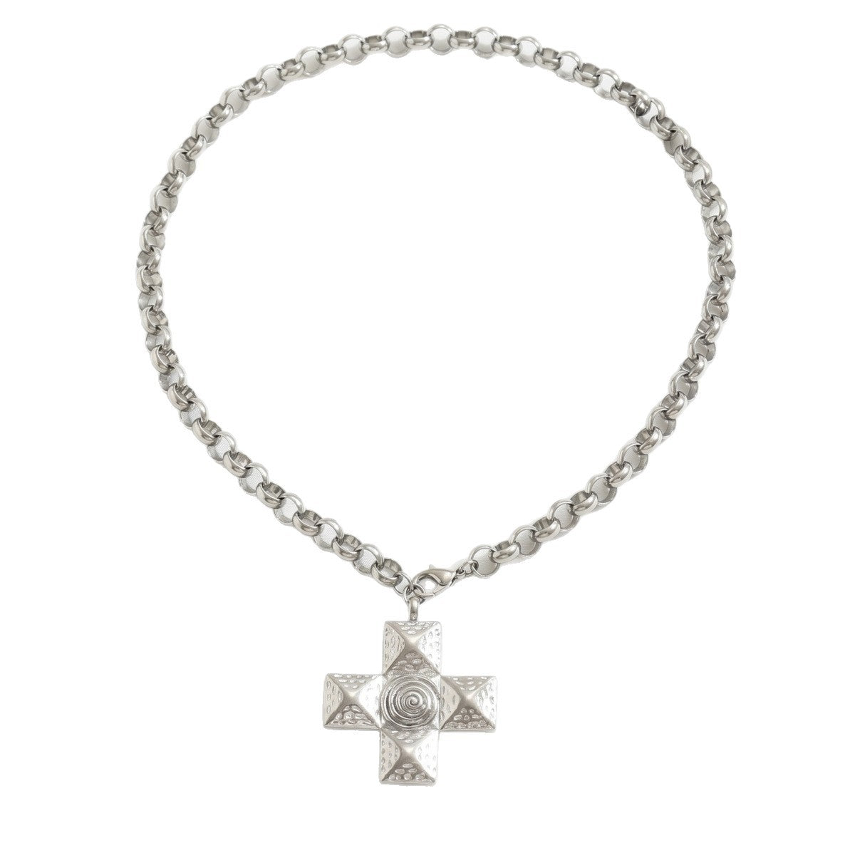 Nature Cast Metalworks Cross Pendant Necklace