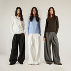 Women's Lensing Tencel wool fitted top