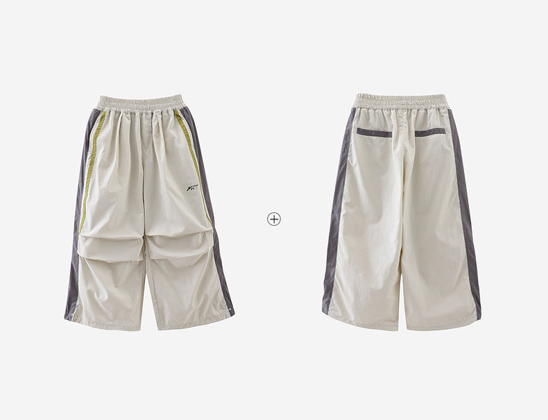 Boys All Match Raw Yarn Cool Feeling Cargo Pants