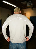 Unisex Outdoor-Style Reflective Stretch Long-Sleeve T-Shirt