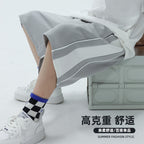 Big Kids Boys Color Block Casual Sports 5 Inch Shorts