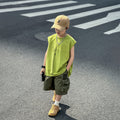 Boys' Summer Vest Two-Piece Set
