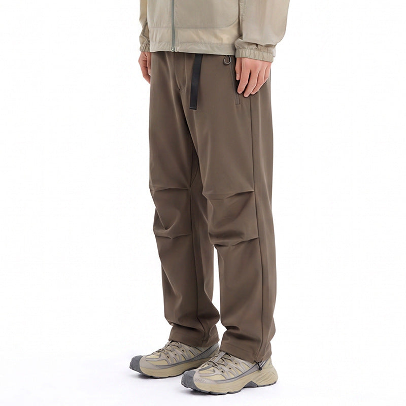 Cologne Unisex Outdoor Hiking Pants, Breathable Stretchy Adjustable Cuff Trousers