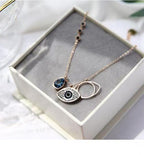 Titanium Steel Evil Eye Anklet