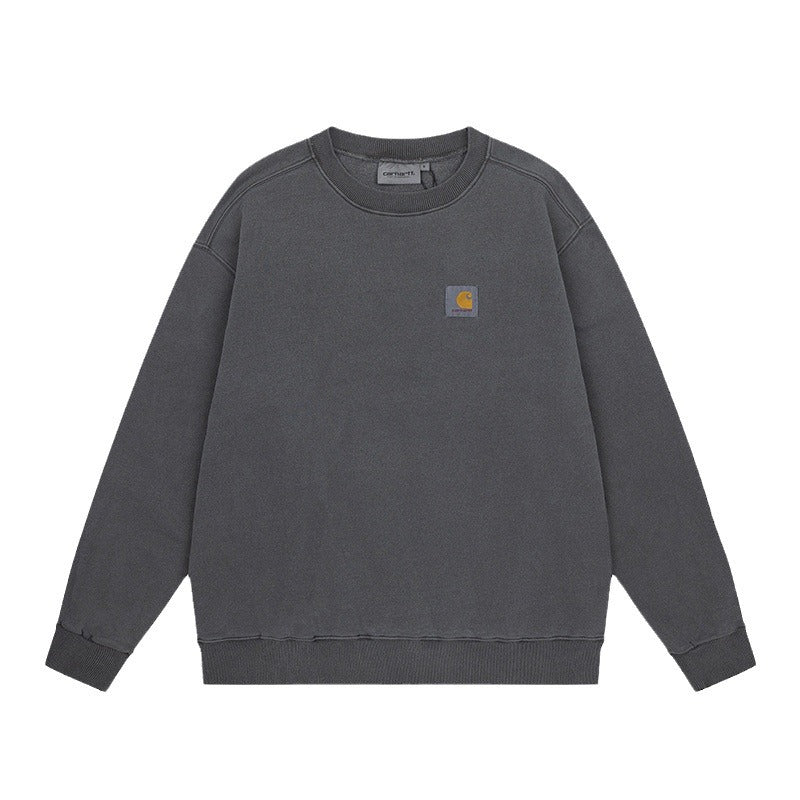 Carhartt WIP Nelson Sweat - Distressed Washed Crew Neck Sweatshirt
