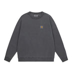 Carhartt WIP Nelson Sweat - Distressed Washed Crew Neck Sweatshirt