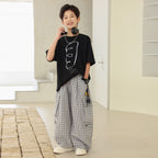 Boys Thin Casual Pants, Versatile Daily Wear Trousers for Kids