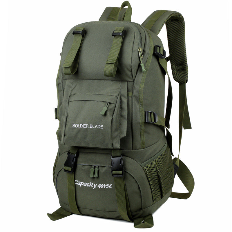 Waterproof Oxford Cloth Hiking Backpack Large Capacity Lightweight for Outdoor Travel Cycling