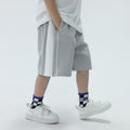 Big Kids Boys Color Block Casual Sports 5 Inch Shorts