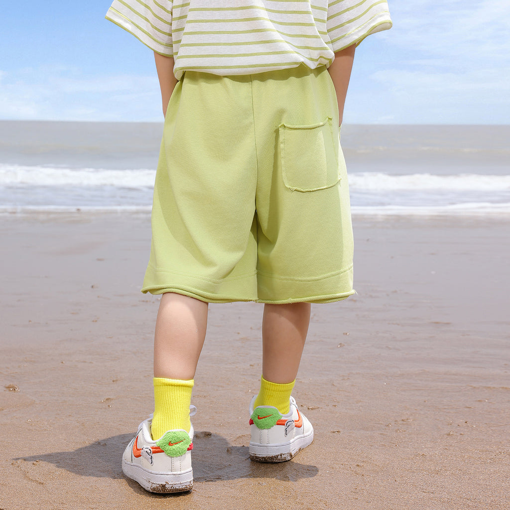 Summer 5-inch Athletic Shorts for Big Kids
