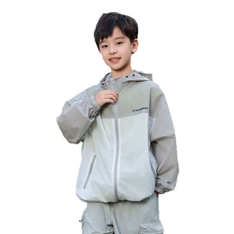 UPF 50+ UV-Protective Sun Shirt for Kids