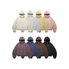 Fleece-lined hoodie, eggshell fleece sweatshirt