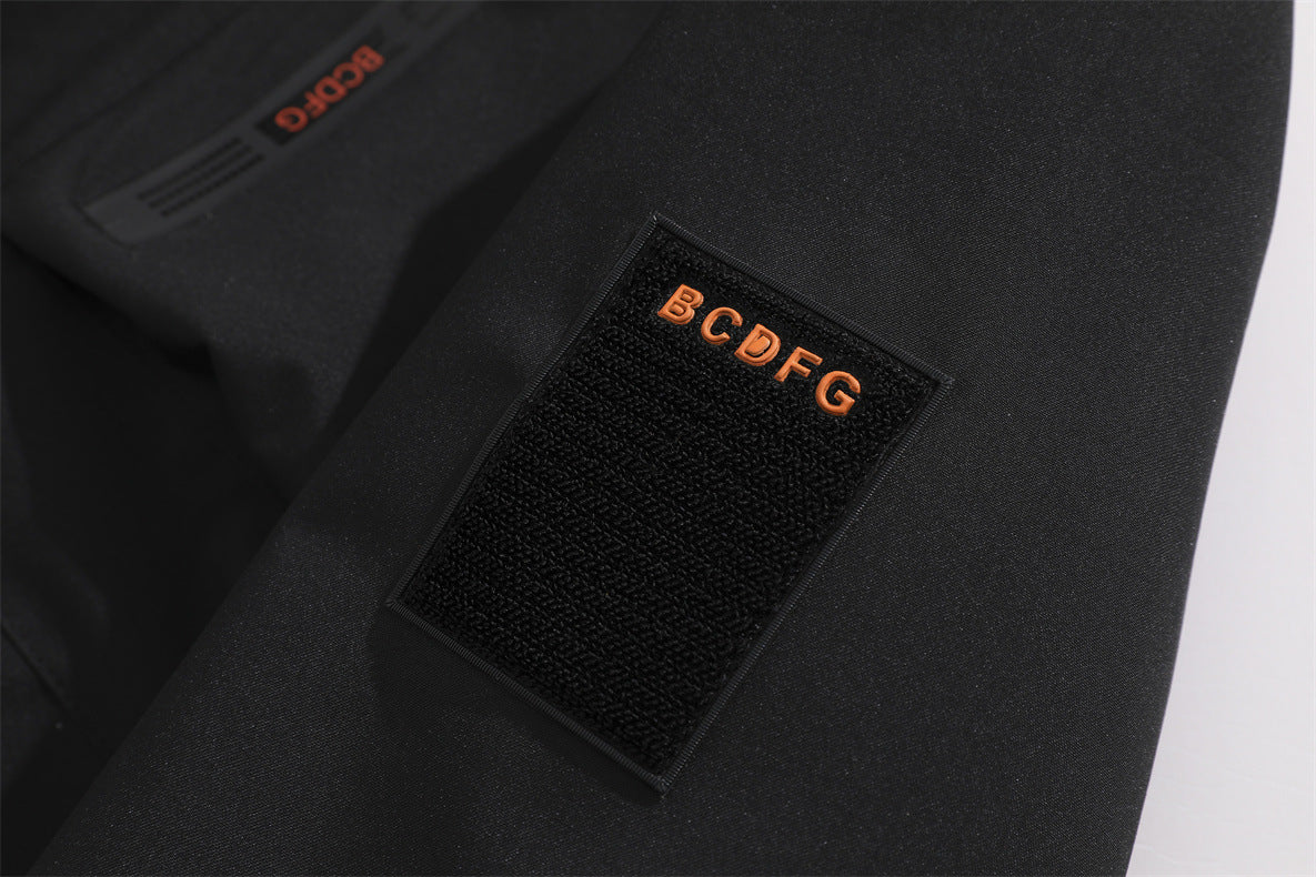 Mountain windproof and waterproof jacket men's and women's large size jacket new outdoor couple mountaineering suit men's single punch jacket