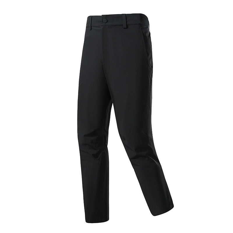 Men’s Lightweight Quick‑Dry Hiking Pants, High‑Stretch Water‑Repellent Breathable Outdoor Casual Plus‑Size Trousers