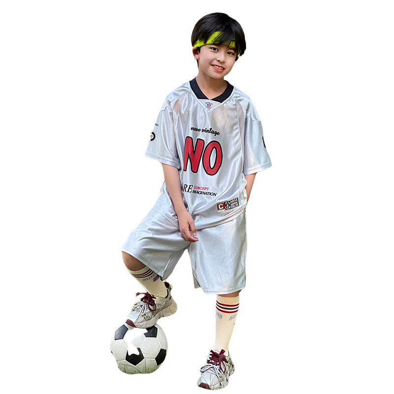 Boys' Sweat-Wicking Soccer Uniform