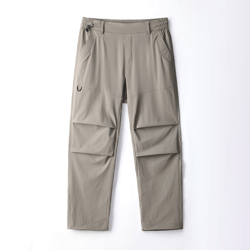 wenhouu Men's Waterproof Adjustable Hiking Stretch Pants