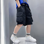 Boys' Summer Cargo Shorts, Casual Loose Kids' Shorts