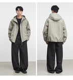 Men's Autumn Jacket Hooded Jacket Men's Simple Trend American Outdoor Jacket Top