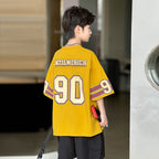 Big Boys Korean Style Basketball Graphic Tee