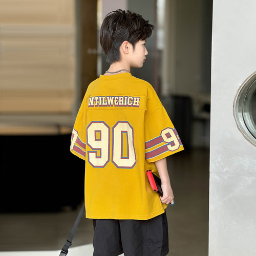 Big Boys Korean Style Basketball Graphic Tee