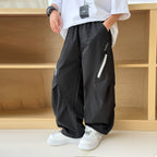 Big Kids Summer Casual Curved Trousers
