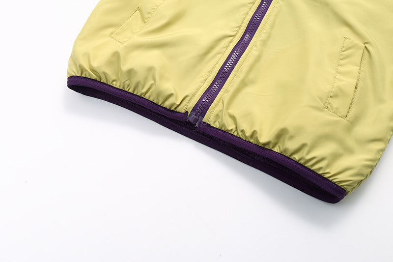 B.Duck Reversible Fleece-Lined Kids' Jacket | Unisex Boys Girls Autumn Winter Water-Resistant Softshell Windbreaker