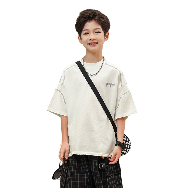 Kids Unique Design Summer Casual T-Shirt