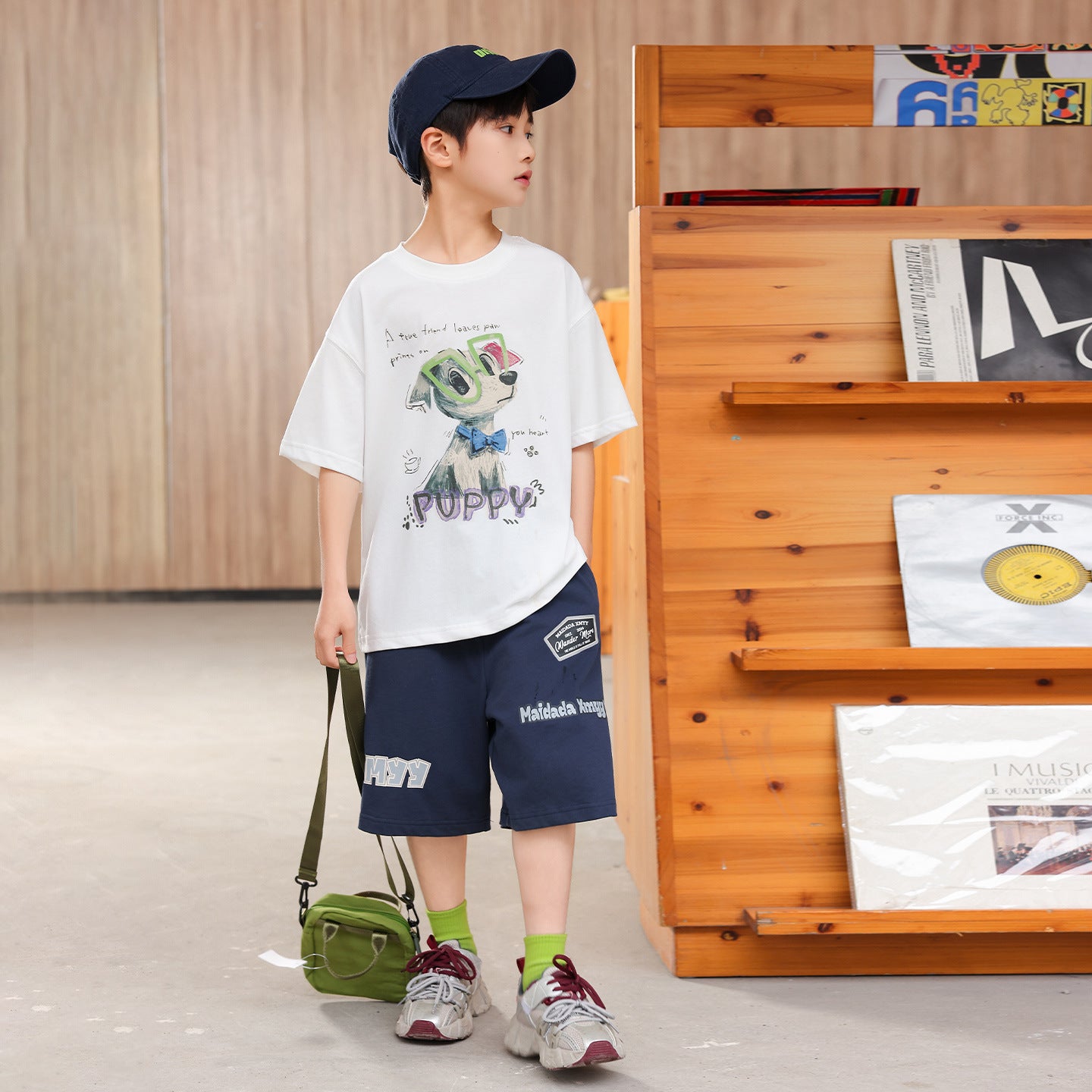 Kids Casual Cotton Two Piece Summer Outfit