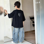 Soft Cotton Top, Versatile for Kids Daily Wear