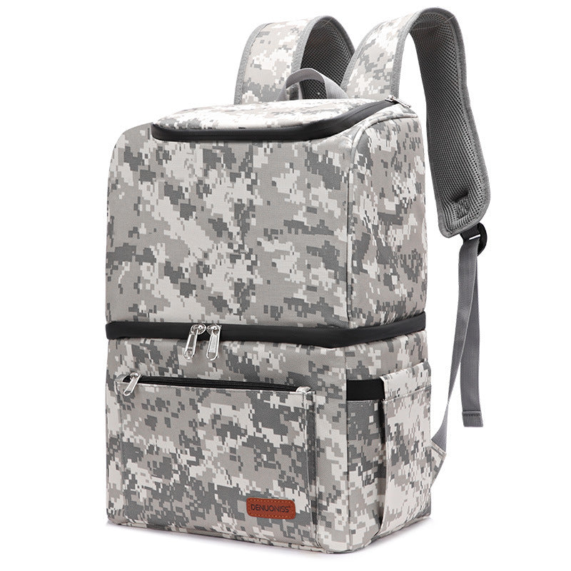 Double-layer thermal insulation backpack, travel 22L refrigerated ice pack