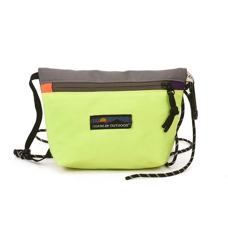 Patagonia Color Block 2L Crossbody Bag, Canvas Shoulder Sling Bag